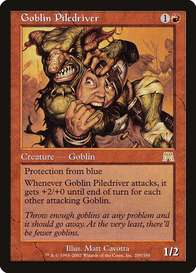 Goblin Piledriver [Onslaught] - Magic: The Gathering - Card Brawlers | Quebec | Canada |