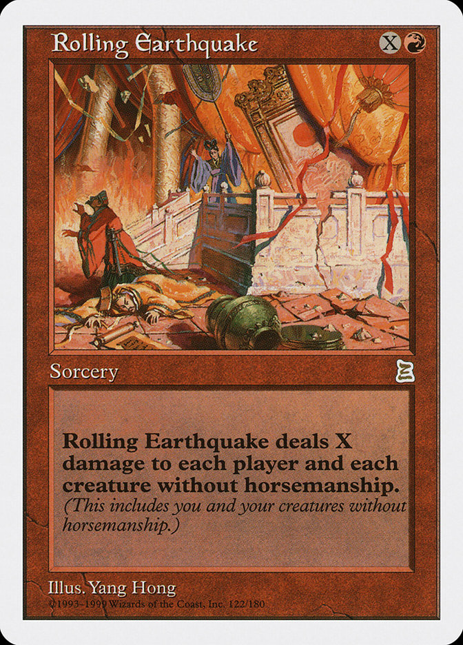 Rolling Earthquake [Portal Three Kingdoms] - Magic: The Gathering - Card Brawlers | Quebec | Canada |