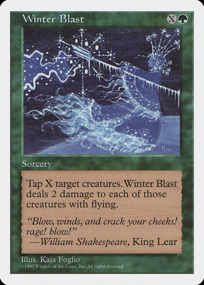 Winter Blast [Fifth Edition] - Magic: The Gathering - Card Brawlers | Quebec | Canada |
