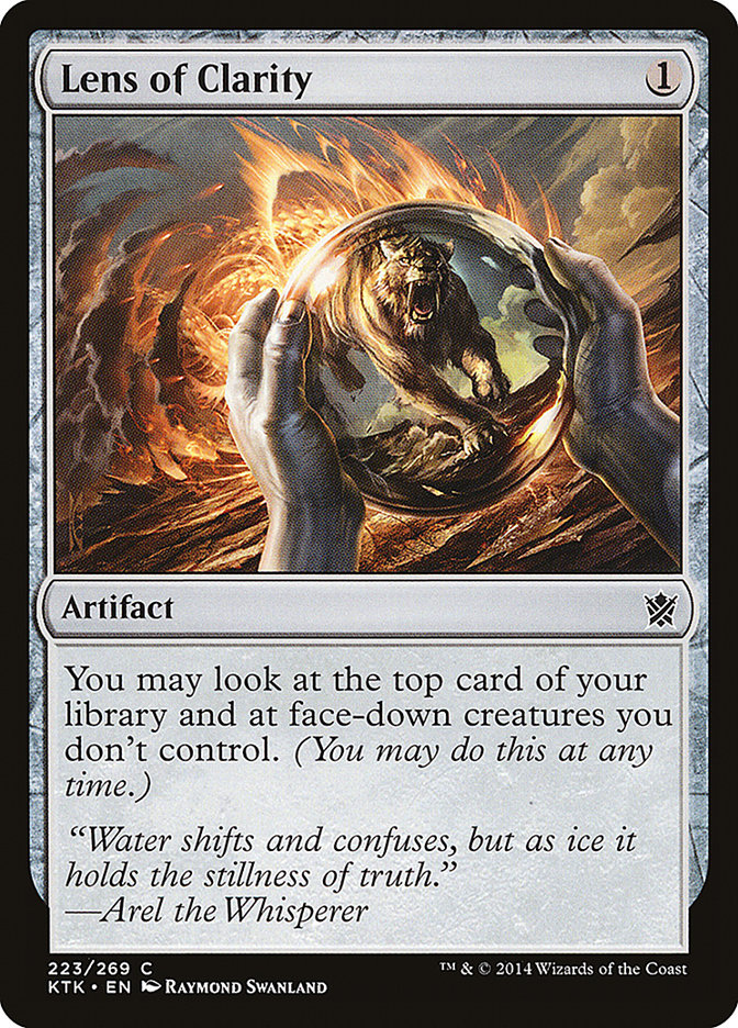 Lens of Clarity [Khans of Tarkir] - Magic: The Gathering - Card Brawlers | Quebec | Canada |