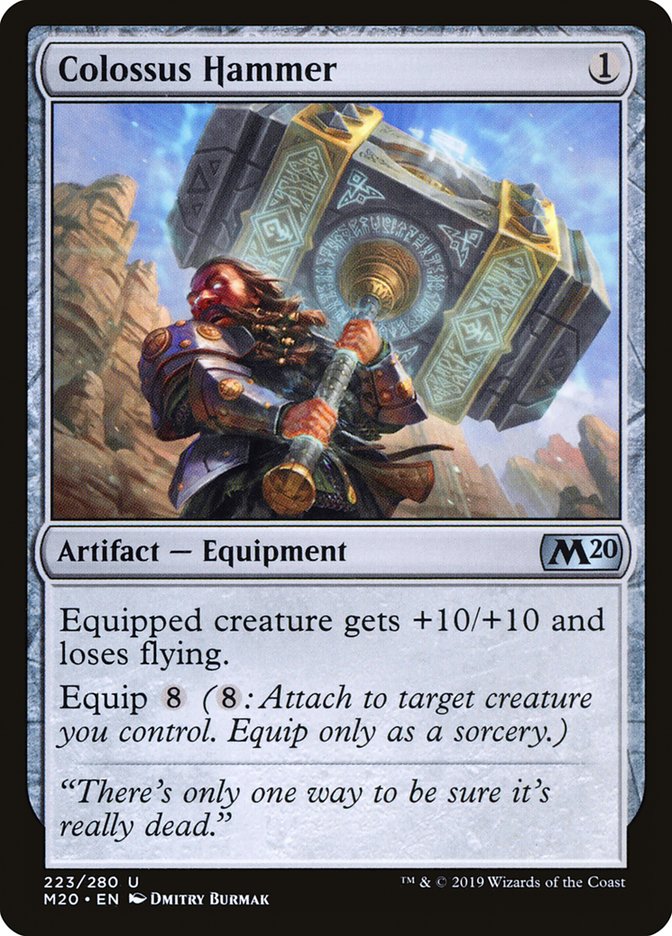 Colossus Hammer [Core Set 2020] - Magic: The Gathering - Card Brawlers | Quebec | Canada |