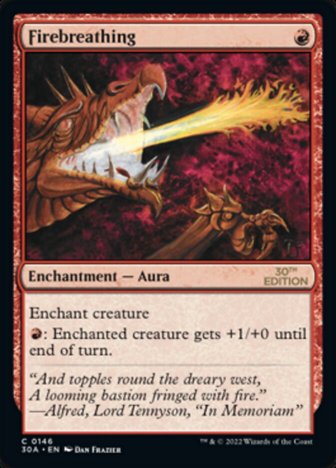 Firebreathing [30th Anniversary Edition] - Magic: The Gathering - Card Brawlers | Quebec | Canada |