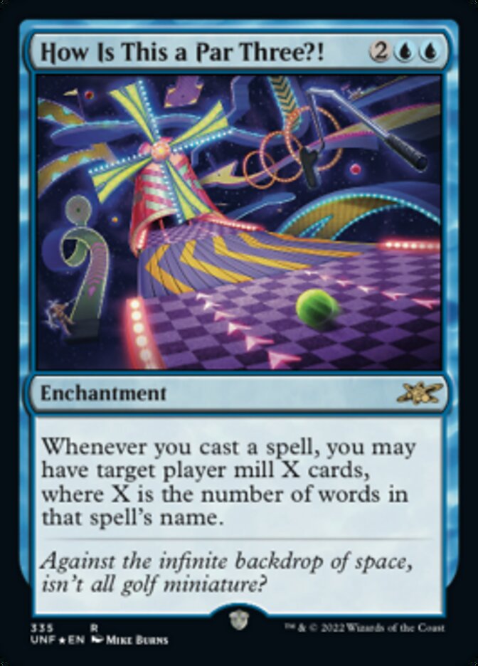 How Is This a Par Three?! (Galaxy Foil) [Unfinity] - Magic: The Gathering - Card Brawlers | Quebec | Canada |