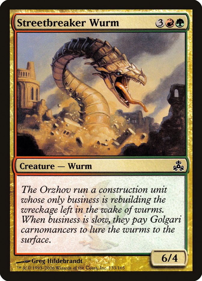Streetbreaker Wurm [Guildpact] - Magic: The Gathering - Card Brawlers | Quebec | Canada |
