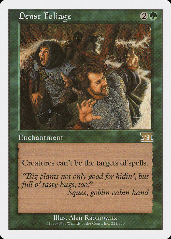 Dense Foliage [Classic Sixth Edition] - Magic: The Gathering - Card Brawlers | Quebec | Canada |