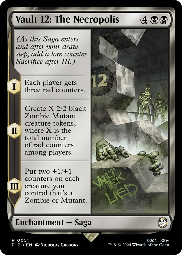 Vault 12: The Necropolis [Fallout] - Magic: The Gathering - Card Brawlers | Quebec | Canada |