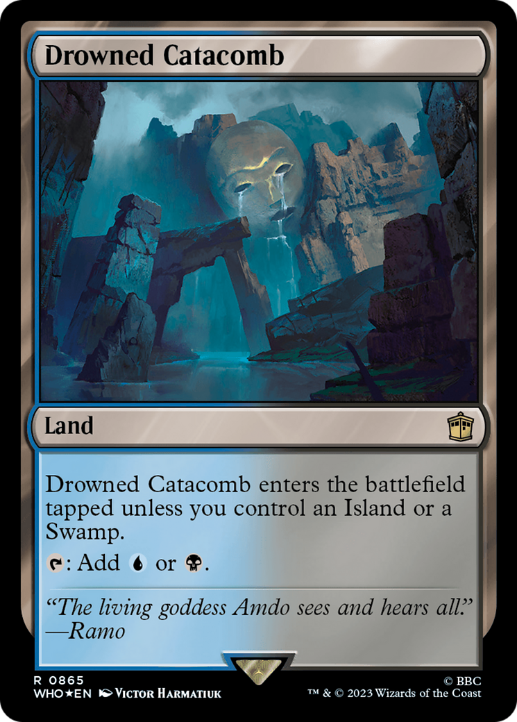 Drowned Catacomb (Surge Foil) [Doctor Who] - Magic: The Gathering - Card Brawlers | Quebec | Canada |