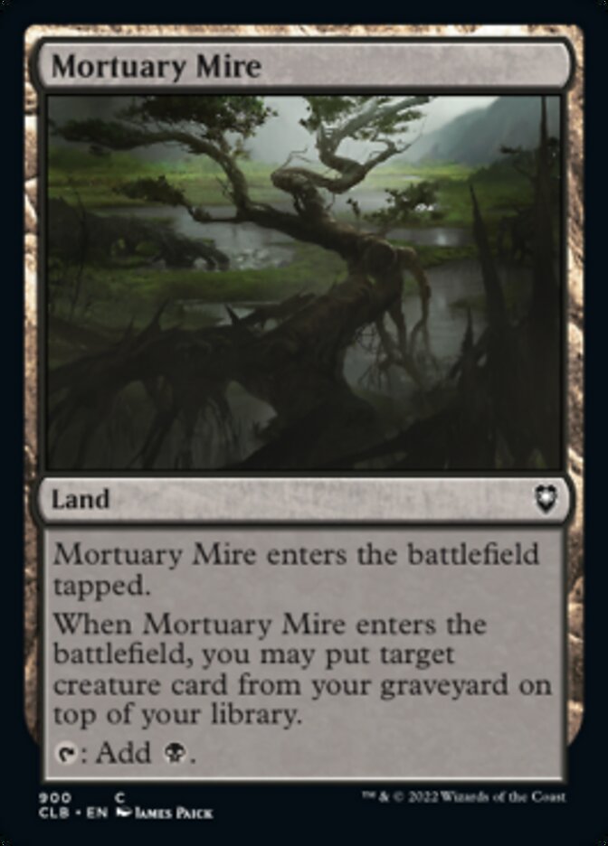 Mortuary Mire [Commander Legends: Battle for Baldur's Gate] - Magic: The Gathering - Card Brawlers | Quebec | Canada |