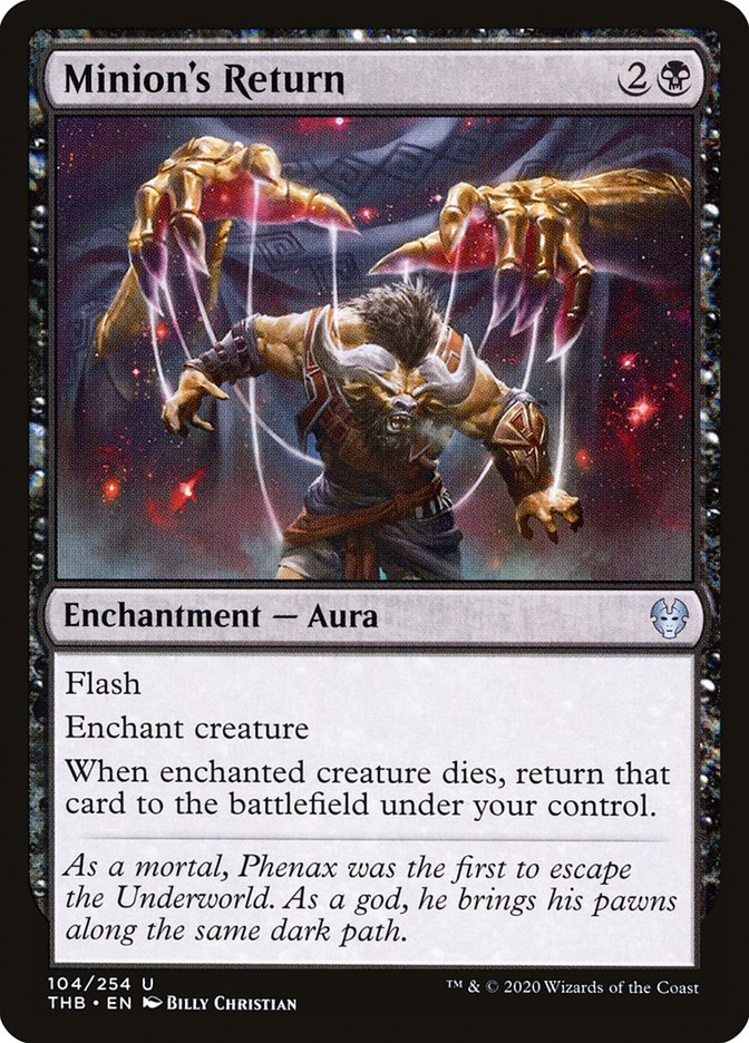 Minion's Return [Theros Beyond Death] - Magic: The Gathering - Card Brawlers | Quebec | Canada |