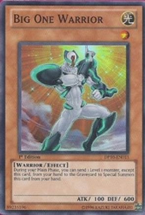 Big One Warrior [DP10-EN015] Super Rare - Yu-Gi-Oh! - Card Brawlers | Quebec | Canada |
