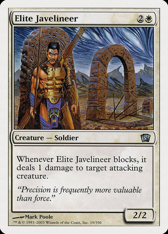 Elite Javelineer [Eighth Edition] - Magic: The Gathering - Card Brawlers | Quebec | Canada |