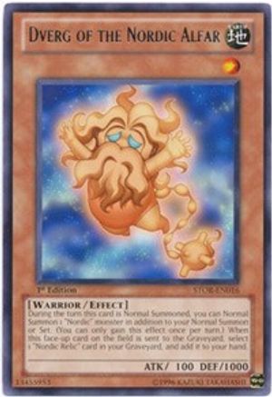 Dverg of the Nordic Alfar [STOR-EN016] Rare - Yu-Gi-Oh! - Card Brawlers | Quebec | Canada |