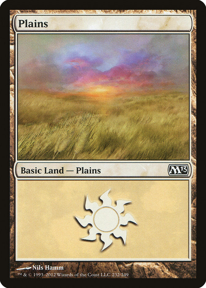 Plains (232) [Magic 2013] - Magic: The Gathering - Card Brawlers | Quebec | Canada |