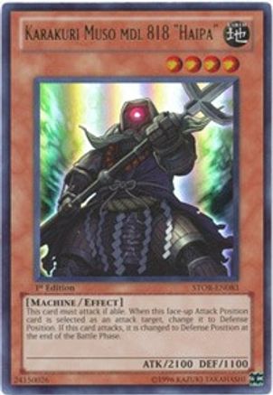 Karakuri Muso mdl 818 "Haipa" [STOR-EN083] Ultra Rare - Yu-Gi-Oh! - Card Brawlers | Quebec | Canada |