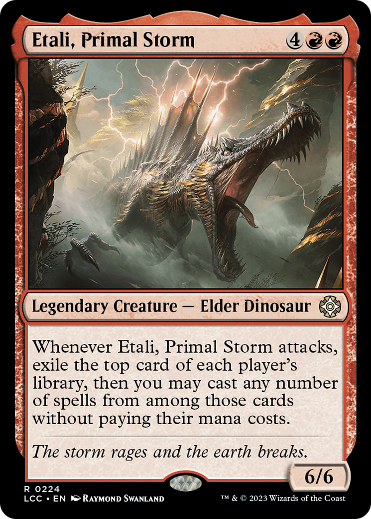 Etali, Primal Storm [The Lost Caverns of Ixalan Commander] - Magic: The Gathering - Card Brawlers | Quebec | Canada |