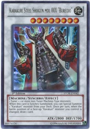 Karakuri Steel Shogun mdl 00X "Bureido" [STOR-EN042] Ultra Rare - Yu-Gi-Oh! - Card Brawlers | Quebec | Canada |