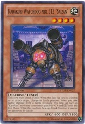 Karakuri Watchdog mdl 313 "Saizan" [STOR-EN027] Common - Yu-Gi-Oh! - Card Brawlers | Quebec | Canada |