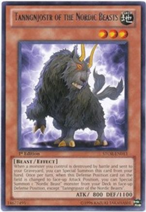 Tanngnjostr of the Nordic Beasts [STOR-EN013] Rare - Yu-Gi-Oh! - Card Brawlers | Quebec | Canada |