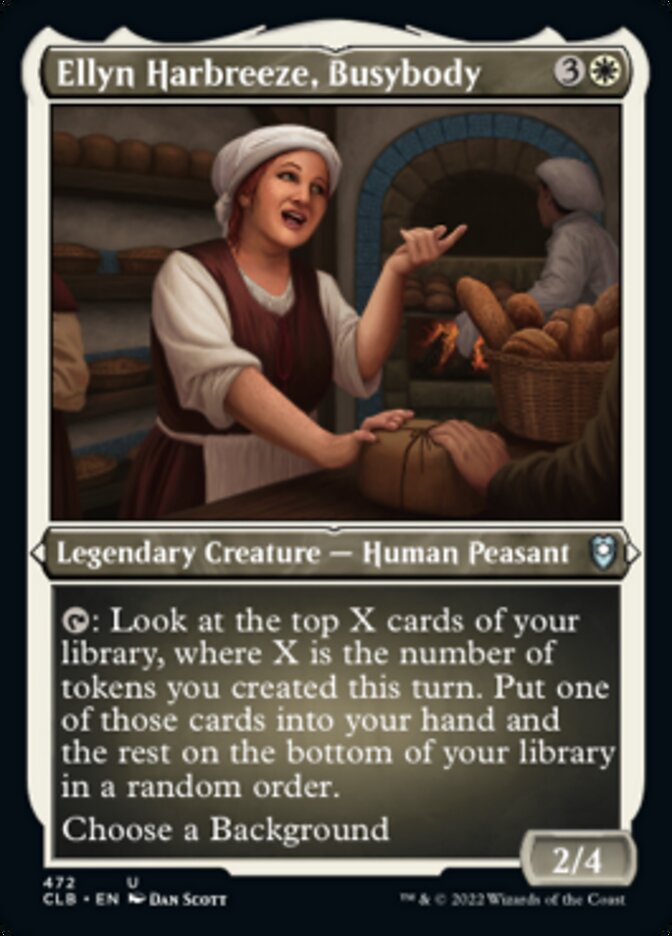 Ellyn Harbreeze, Busybody (Foil Etched) [Commander Legends: Battle for Baldur's Gate] - Magic: The Gathering - Card Brawlers | Quebec | Canada |
