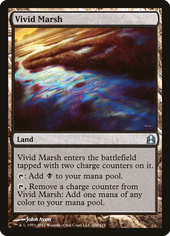Vivid Marsh [Commander 2011] - Magic: The Gathering - Card Brawlers | Quebec | Canada |