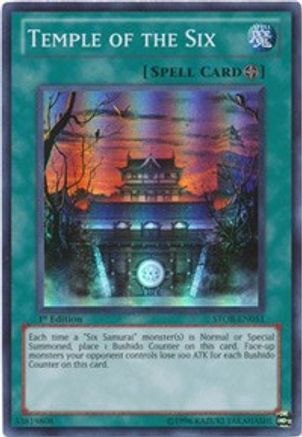 Temple of the Six [STOR-EN051] Super Rare - Yu-Gi-Oh! - Card Brawlers | Quebec | Canada |