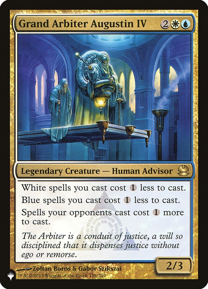 Grand Arbiter Augustin IV [The List] - Magic: The Gathering - Card Brawlers | Quebec | Canada |