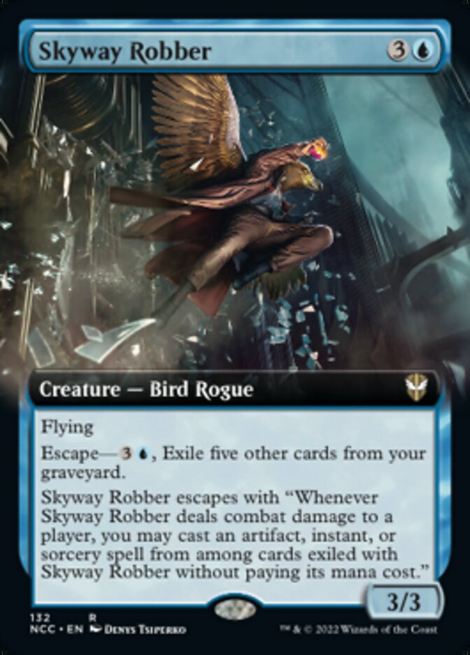 Skyway Robber (Extended Art) [Streets of New Capenna Commander] - Magic: The Gathering - Card Brawlers | Quebec | Canada |