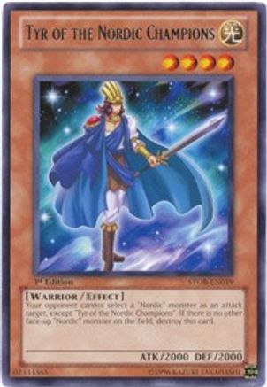 Tyr of the Nordic Champions [STOR-EN019] Rare - Yu-Gi-Oh! - Card Brawlers | Quebec | Canada |