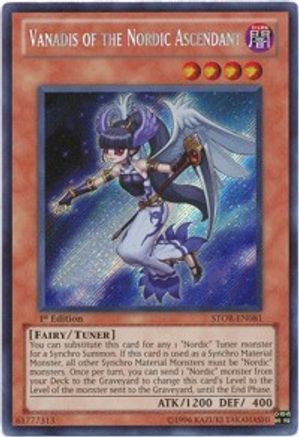 Vanadis of the Nordic Ascendant [STOR-EN081] Secret Rare - Yu-Gi-Oh! - Card Brawlers | Quebec | Canada |