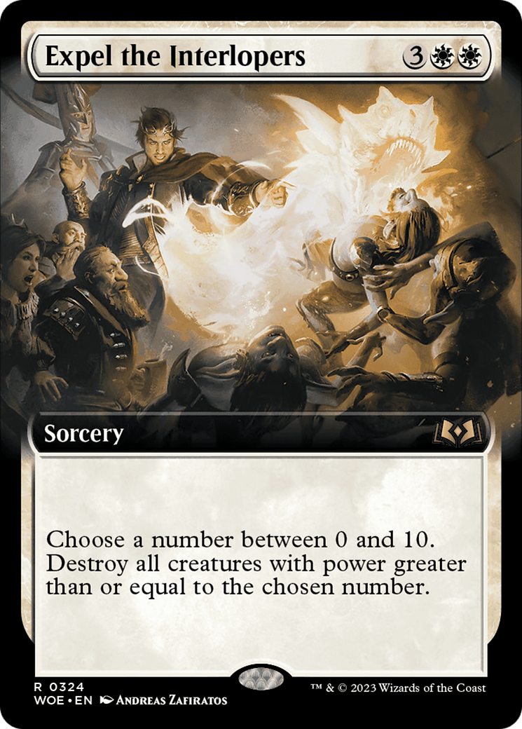 Expel the Interlopers (Extended Art) [Wilds of Eldraine] - Magic: The Gathering - Card Brawlers | Quebec | Canada |