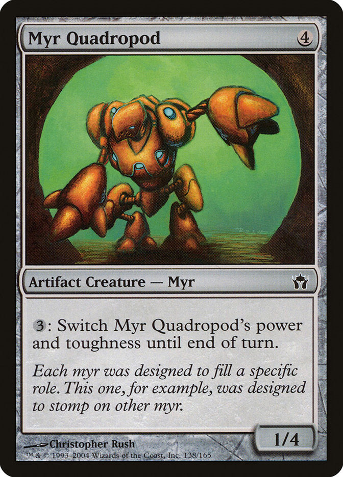 Myr Quadropod [Fifth Dawn] - Magic: The Gathering - Card Brawlers | Quebec | Canada |