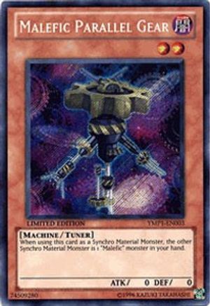 Malefic Parallel Gear [YMP1-EN003] Secret Rare - Yu-Gi-Oh! - Card Brawlers | Quebec | Canada |