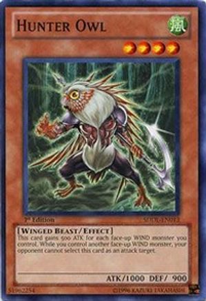 Hunter Owl [SDDL-EN013] Common - Yu-Gi-Oh! - Card Brawlers | Quebec | Canada |