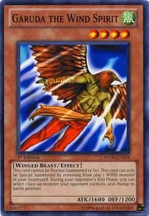 Garuda the Wind Spirit [SDDL-EN014] Common - Yu-Gi-Oh! - Card Brawlers | Quebec | Canada |