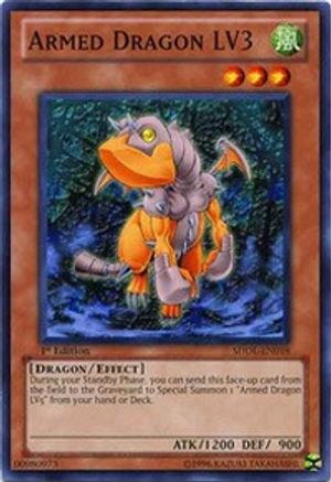 Armed Dragon LV3 [SDDL-EN018] Common - Yu-Gi-Oh! - Card Brawlers | Quebec | Canada |