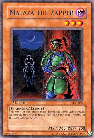 Mataza the Zapper [IOC-086] Rare - Yu-Gi-Oh! - Card Brawlers | Quebec | Canada |