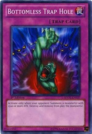 Bottomless Trap Hole [SDDL-EN037] Common - Yu-Gi-Oh! - Card Brawlers | Quebec | Canada |