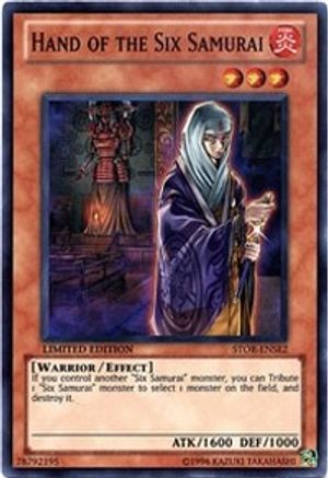 Hand of the Six Samurai [STOR-ENSE2] Super Rare