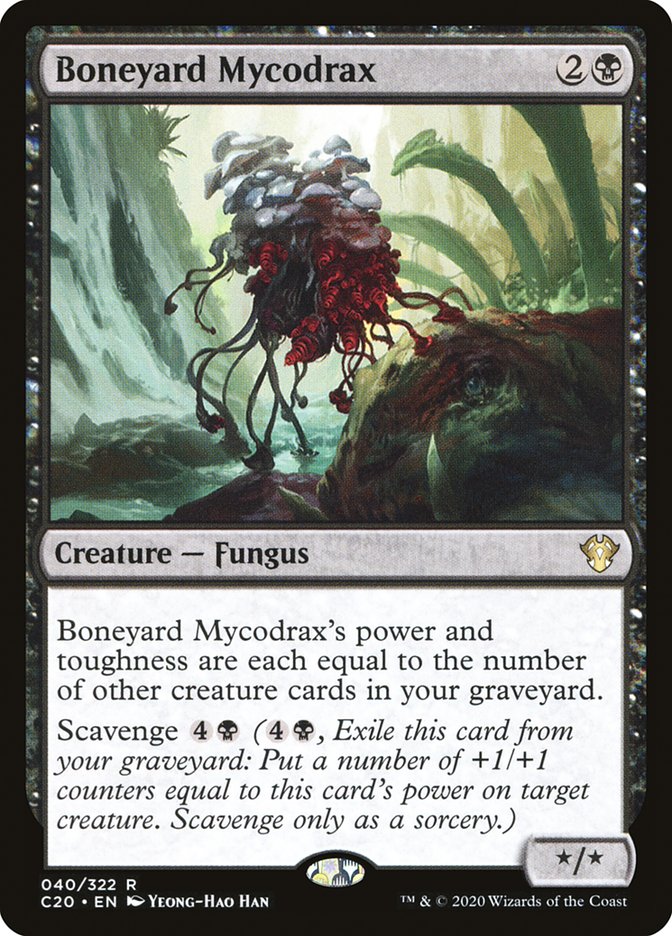 Boneyard Mycodrax [Commander 2020] - Magic: The Gathering - Card Brawlers | Quebec | Canada |