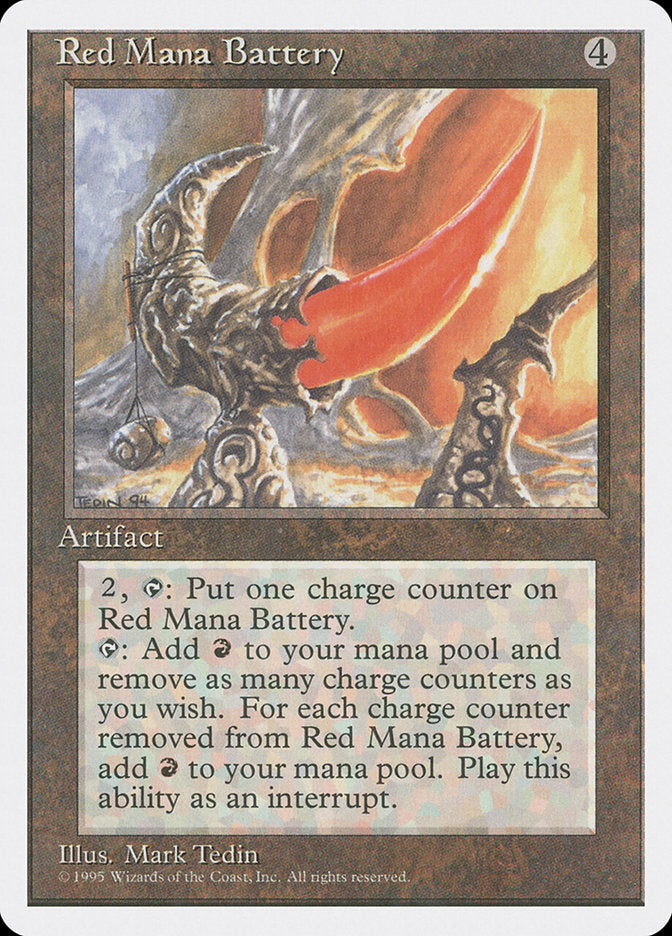 Red Mana Battery [Fourth Edition] - Magic: The Gathering - Card Brawlers | Quebec | Canada |