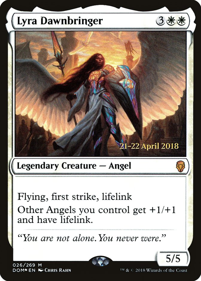 Lyra Dawnbringer [Dominaria Prerelease Promos] - Magic: The Gathering - Card Brawlers | Quebec | Canada |