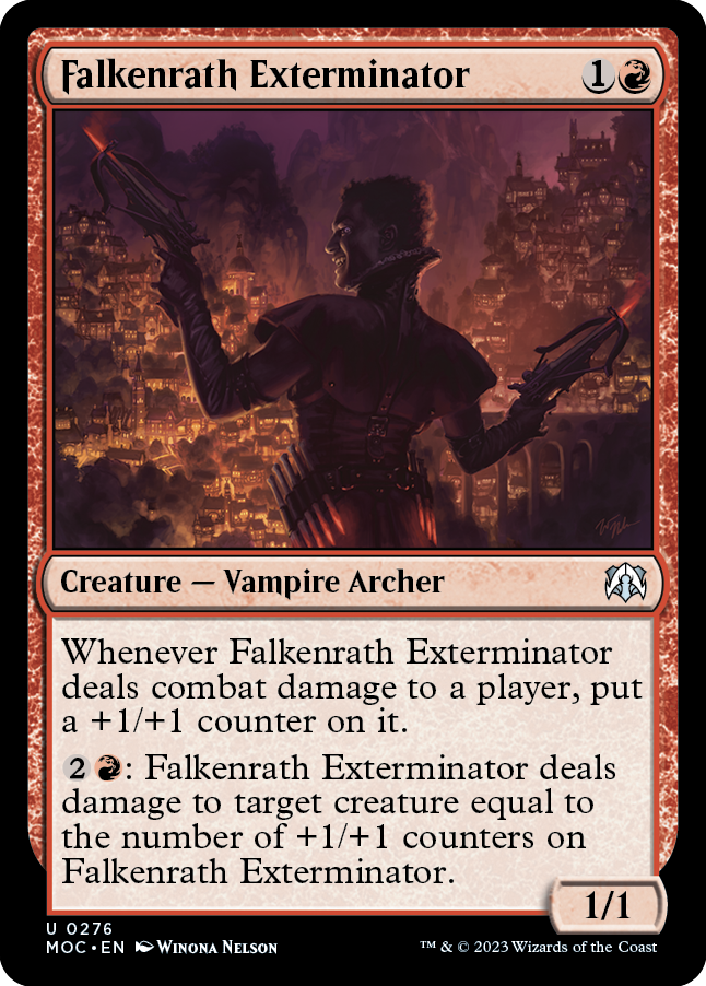 Falkenrath Exterminator [March of the Machine Commander] - Magic: The Gathering - Card Brawlers | Quebec | Canada |
