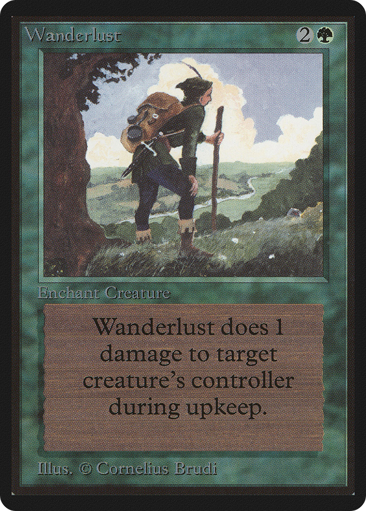 Wanderlust [Beta Edition] - Magic: The Gathering - Card Brawlers | Quebec | Canada |
