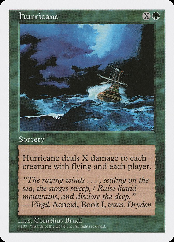 Hurricane [Fifth Edition] - Magic: The Gathering - Card Brawlers | Quebec | Canada |