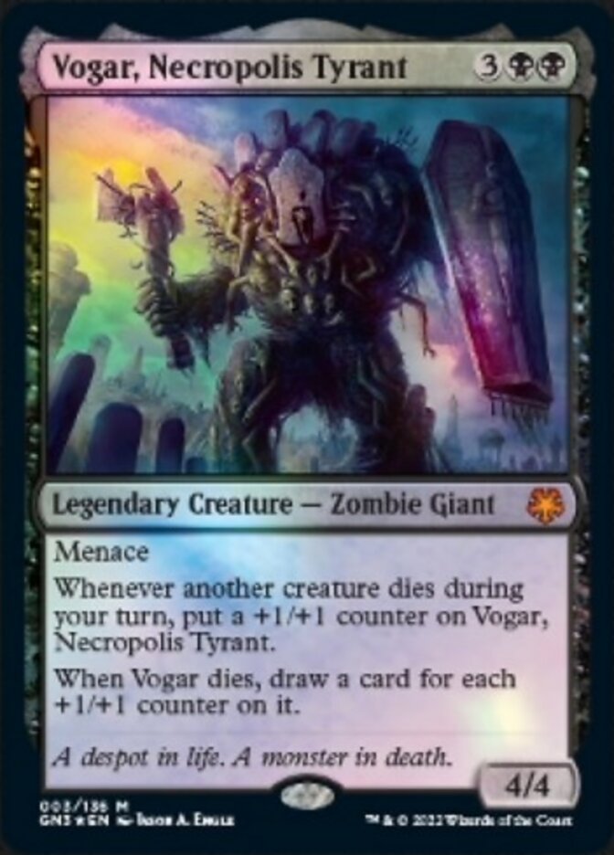 Vogar, Necropolis Tyrant [Game Night: Free-for-All] - Magic: The Gathering - Card Brawlers | Quebec | Canada |
