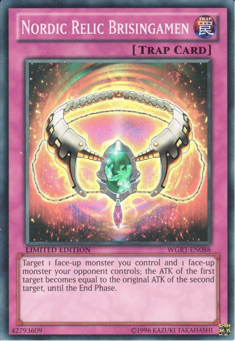 Nordic Relic Brisingamen [WGRT-EN088] Super Rare - Yu-Gi-Oh! - Card Brawlers | Quebec | Canada |