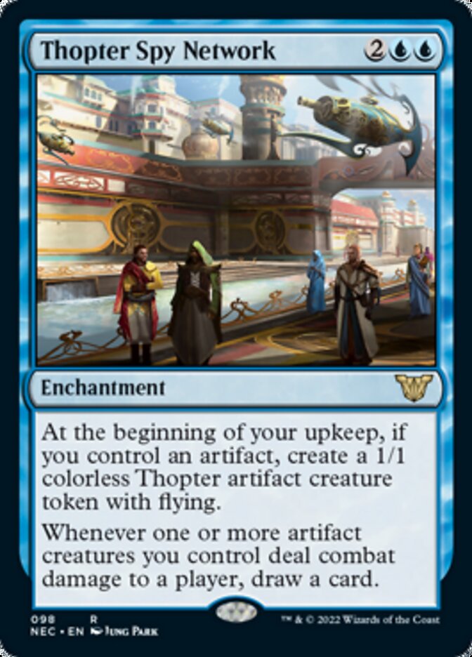 Thopter Spy Network [Kamigawa: Neon Dynasty Commander] - Magic: The Gathering - Card Brawlers | Quebec | Canada |
