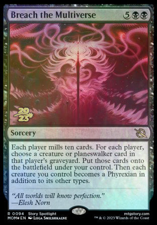 Breach the Multiverse [March of the Machine Prerelease Promos] - Magic: The Gathering - Card Brawlers | Quebec | Canada |
