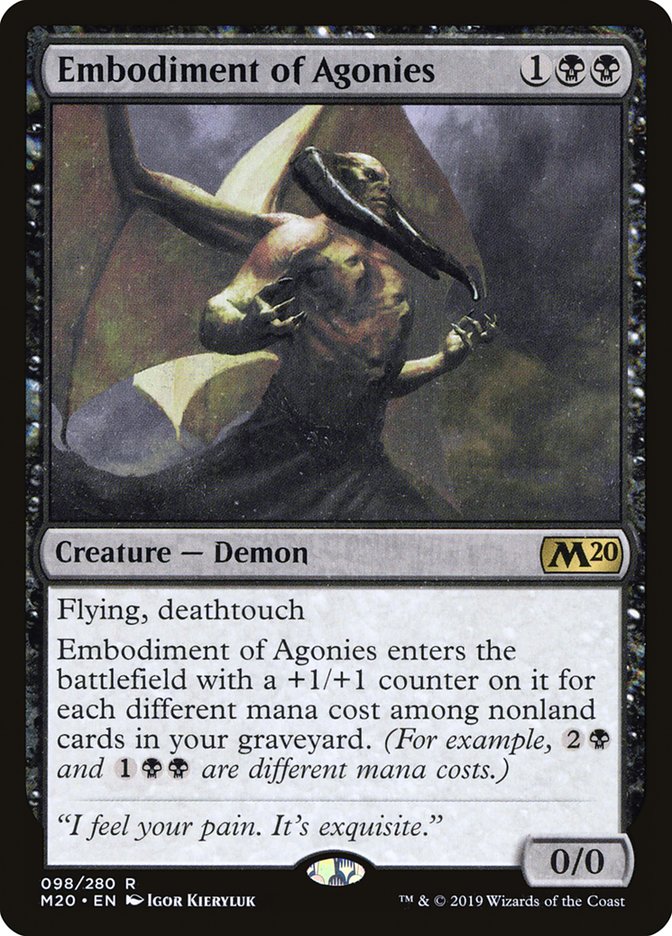 Embodiment of Agonies [Core Set 2020] - Magic: The Gathering - Card Brawlers | Quebec | Canada |
