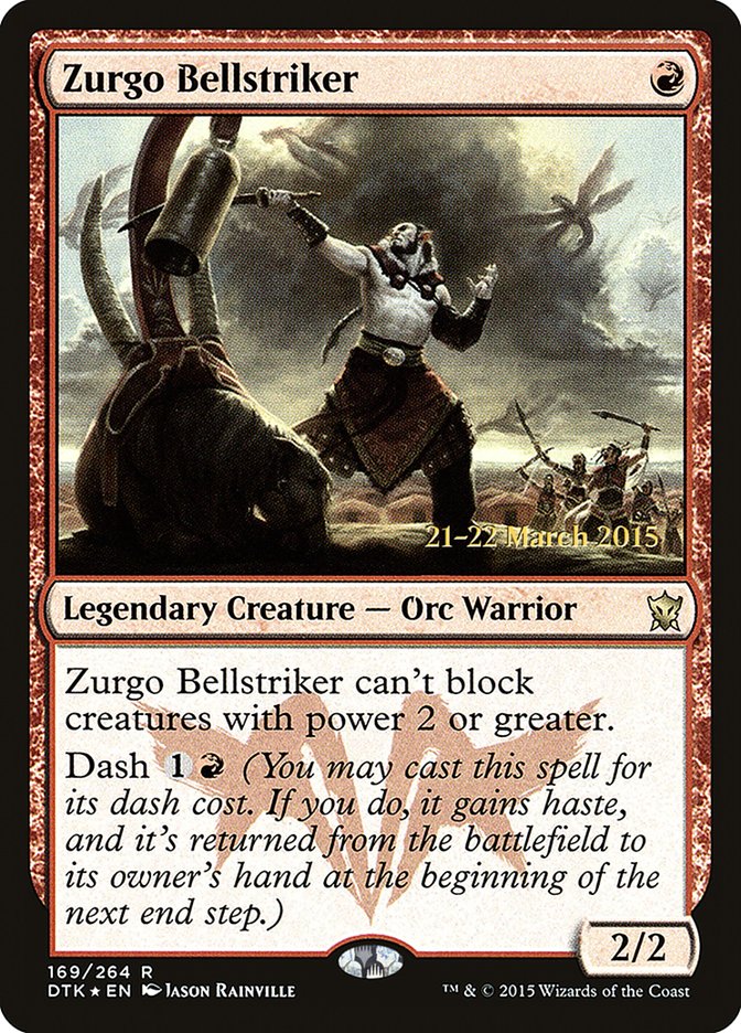 Zurgo Bellstriker [Dragons of Tarkir Prerelease Promos] - Magic: The Gathering - Card Brawlers | Quebec | Canada |